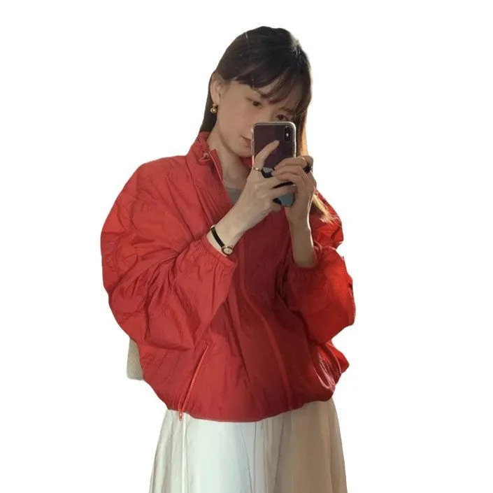 Nylon windbreaker
