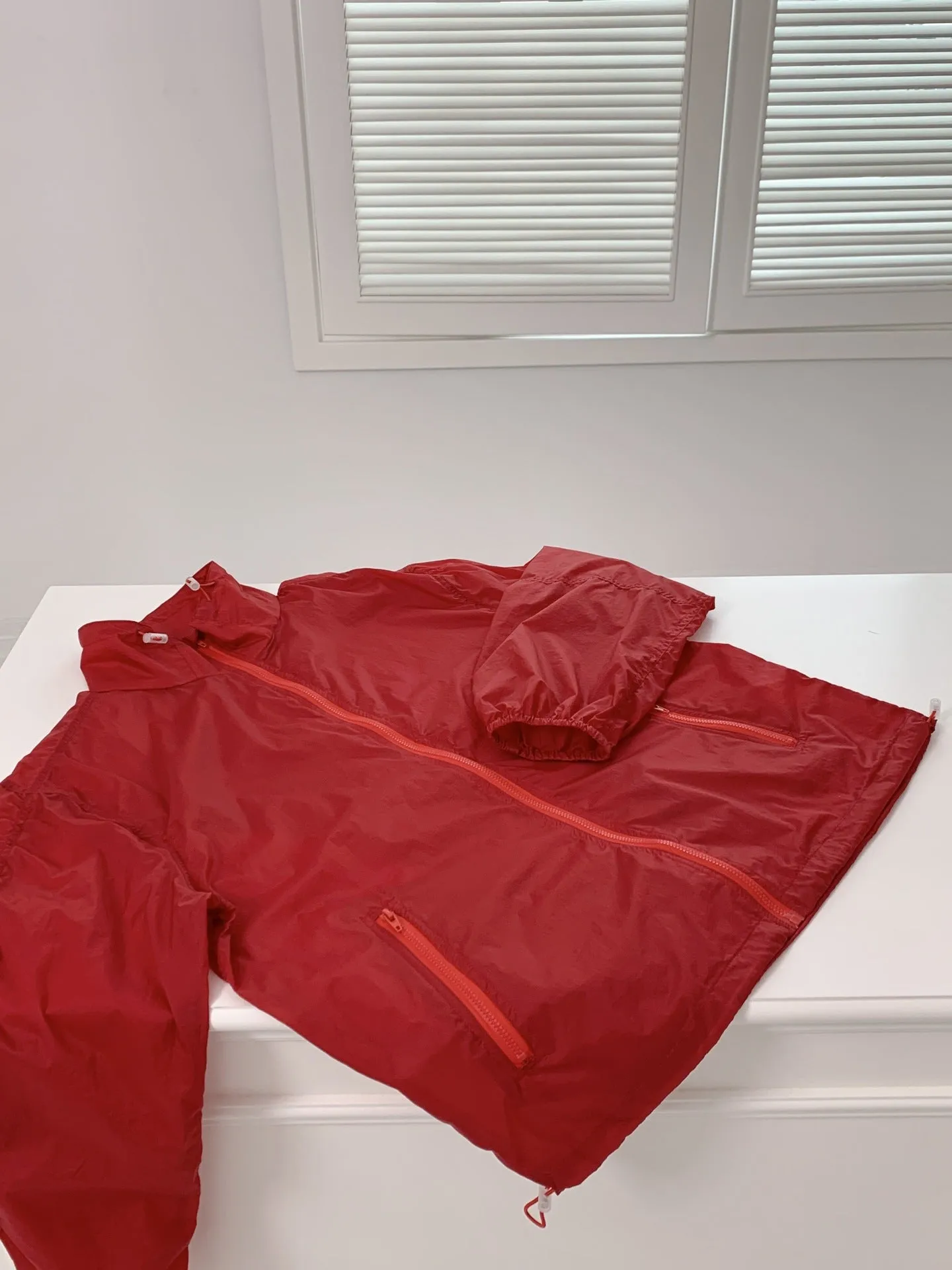 Nylon windbreaker