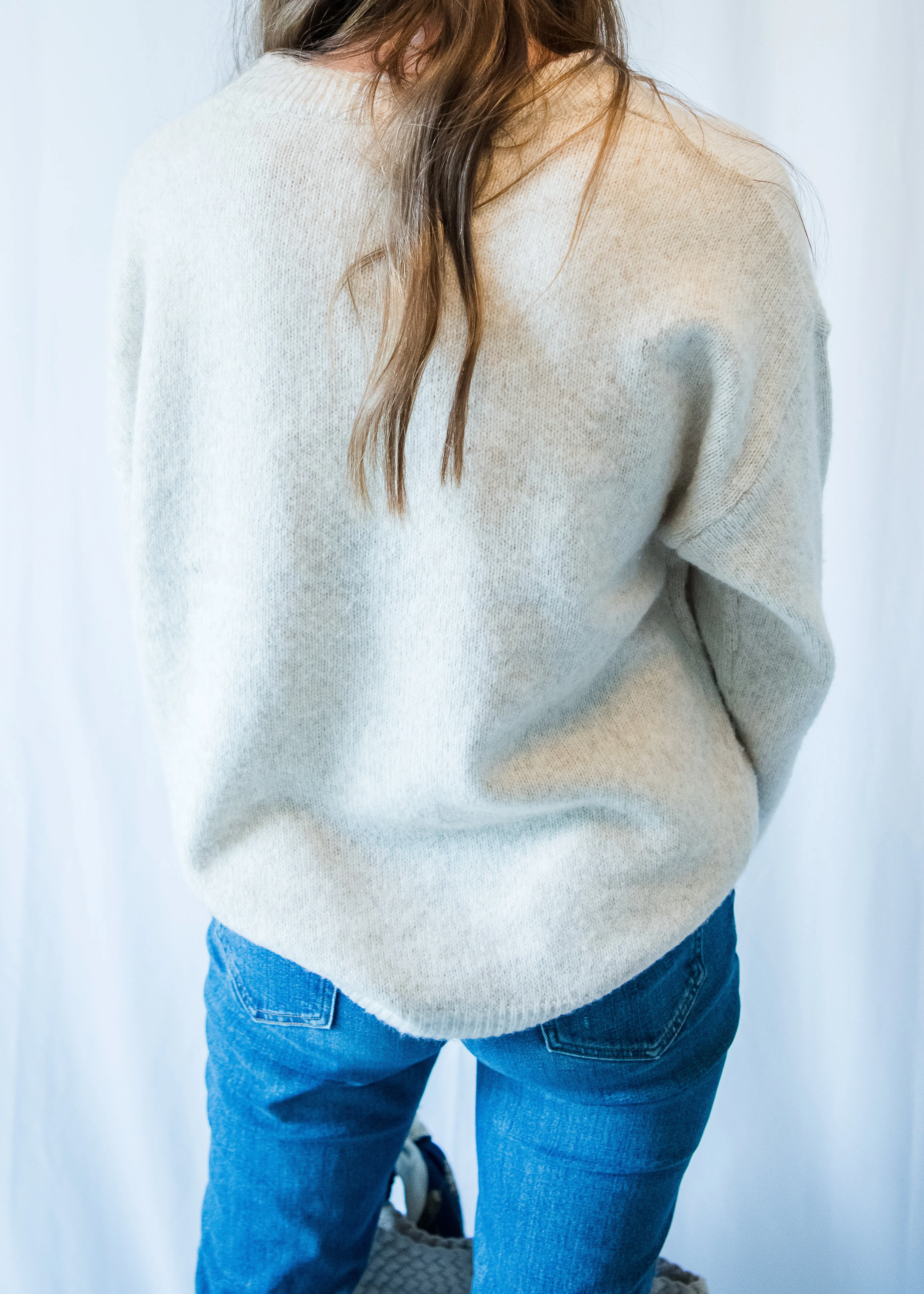 Oatmeal Cozy Sweater