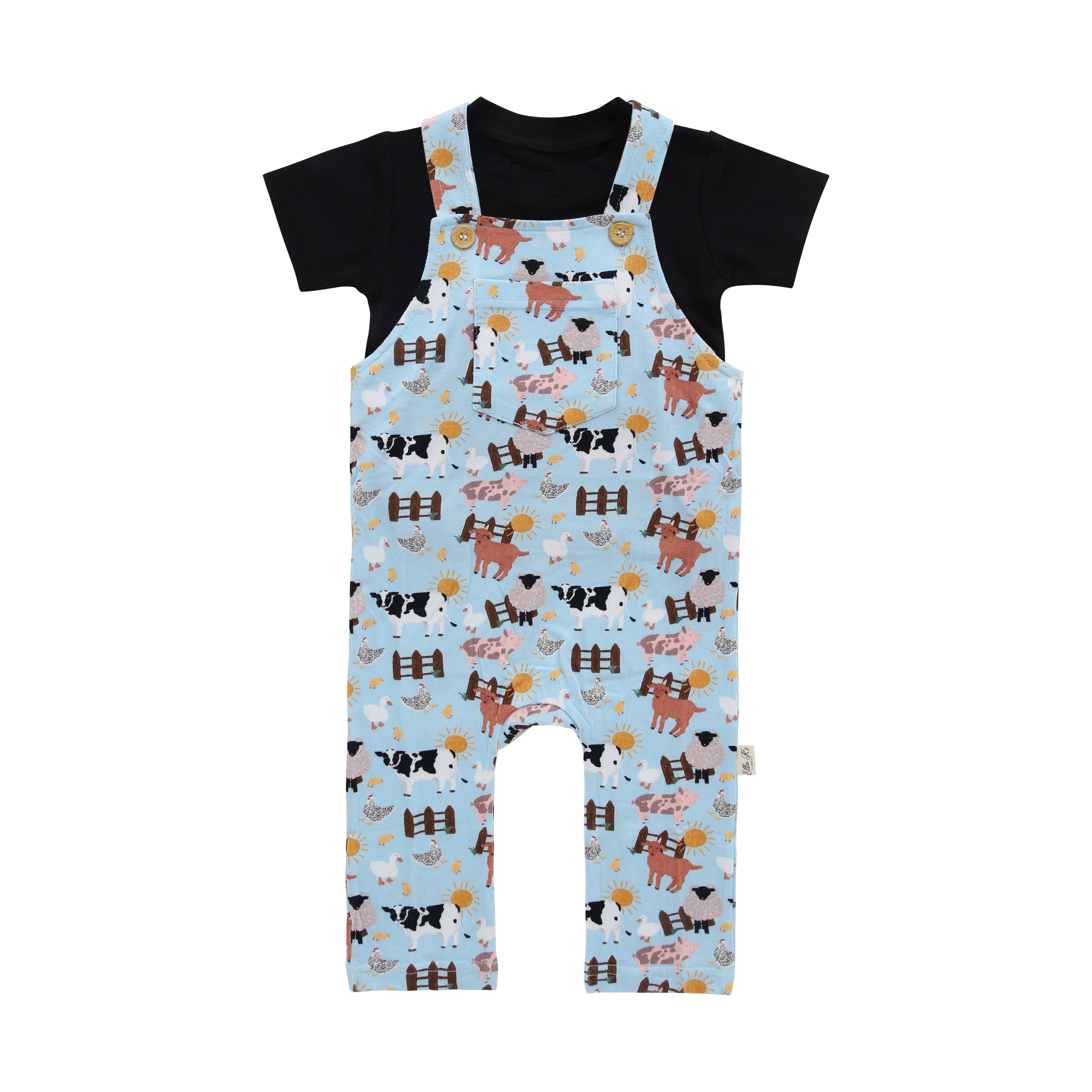 Old McDonald Overall Set