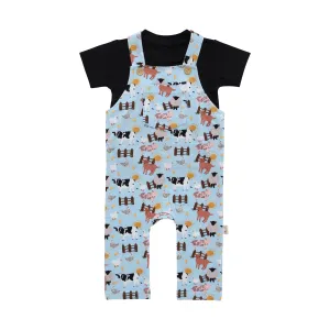 Old McDonald Overall Set