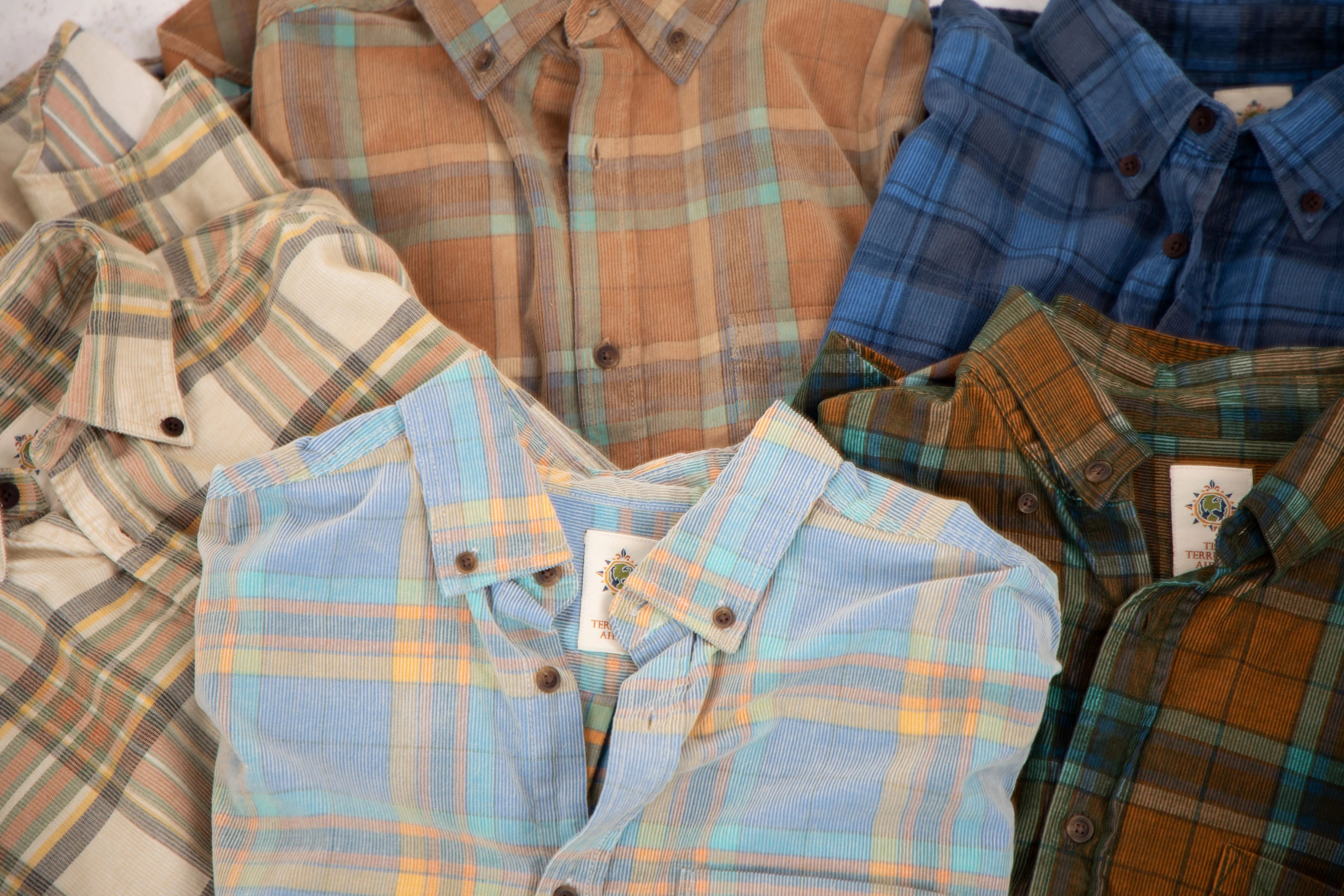 Old Steamboat Plaid Corduroy Shirt