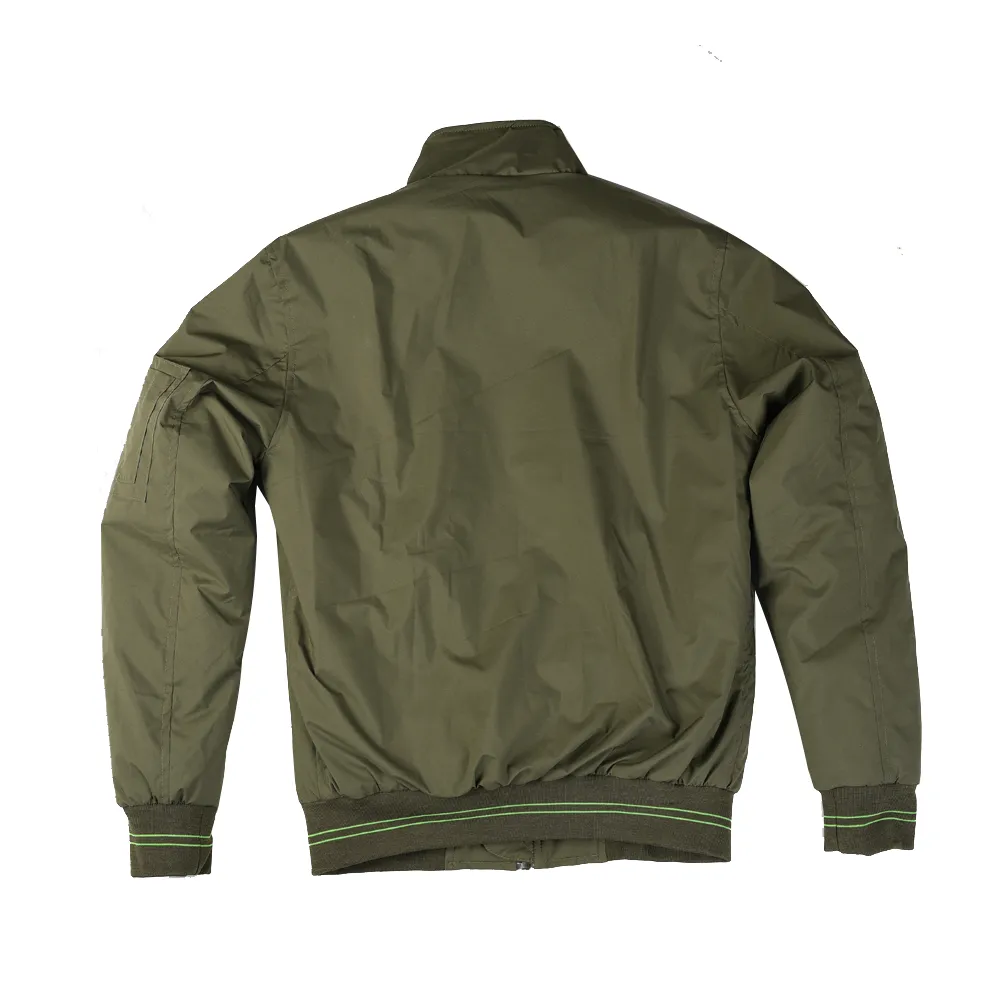 Olive Grove Bomber Jacket