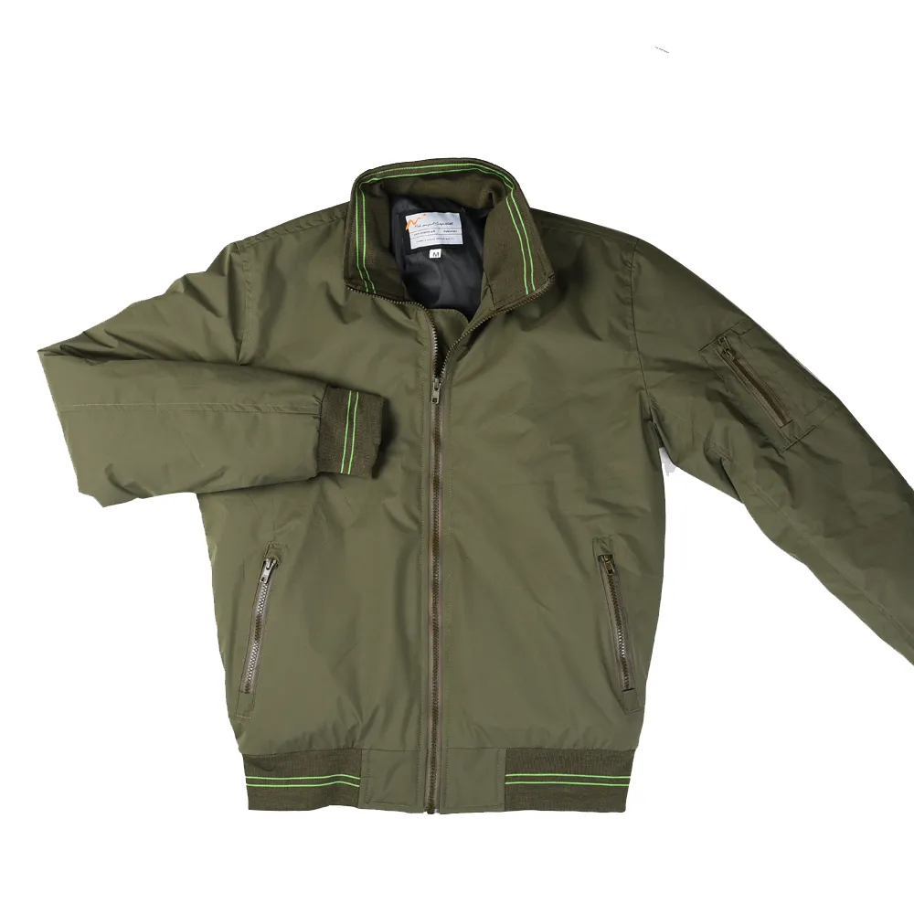 Olive Grove Bomber Jacket