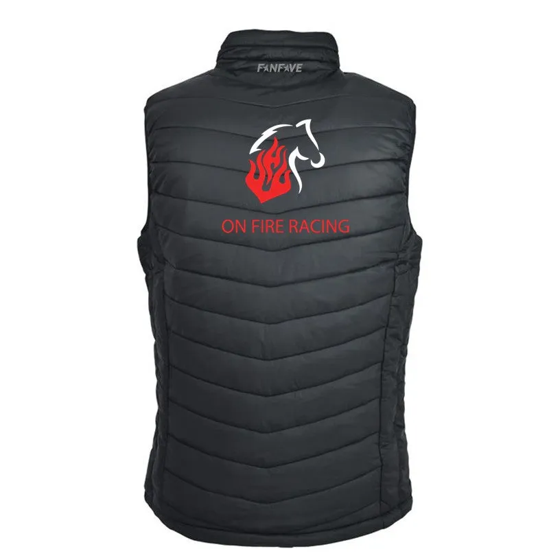 On Fire - Puffer Vest Personalised