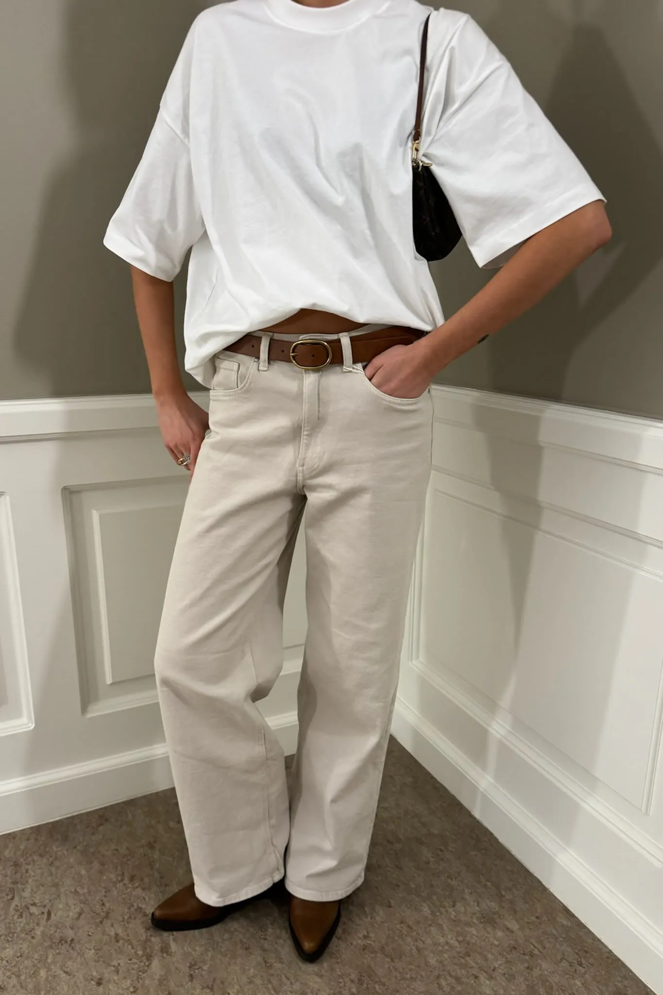 ONLJuicy Jeans - Beige