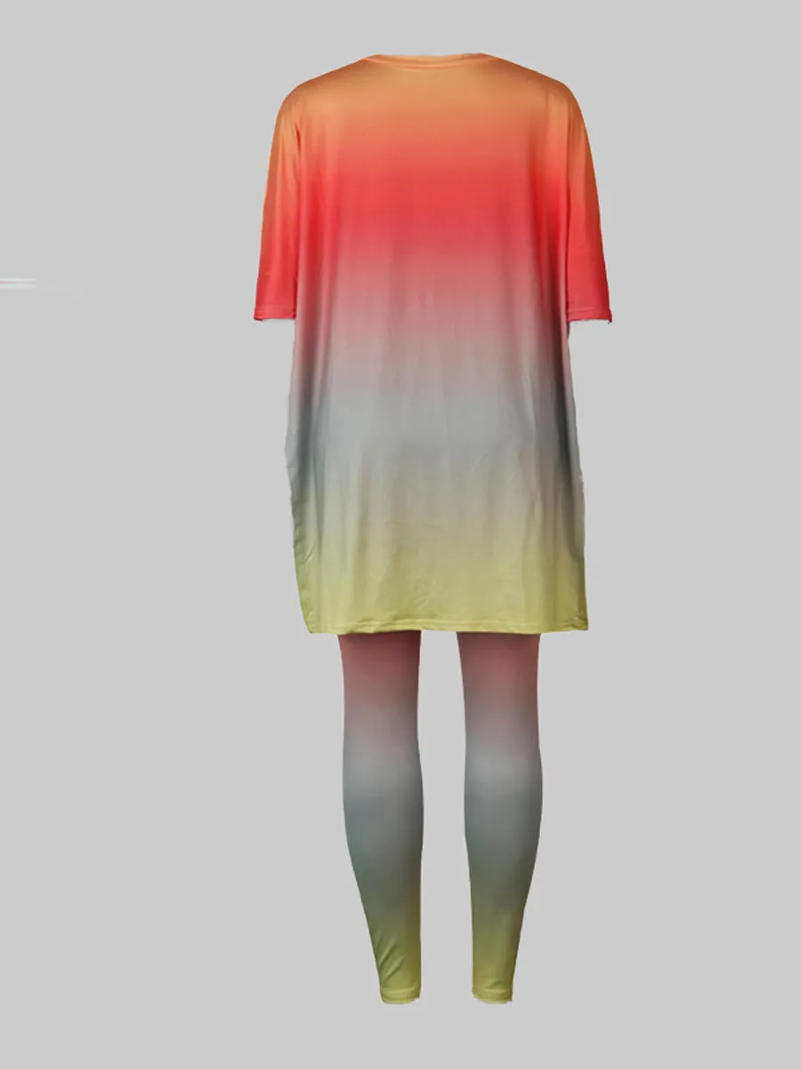 Ora Tie Dye Pants Set Plus