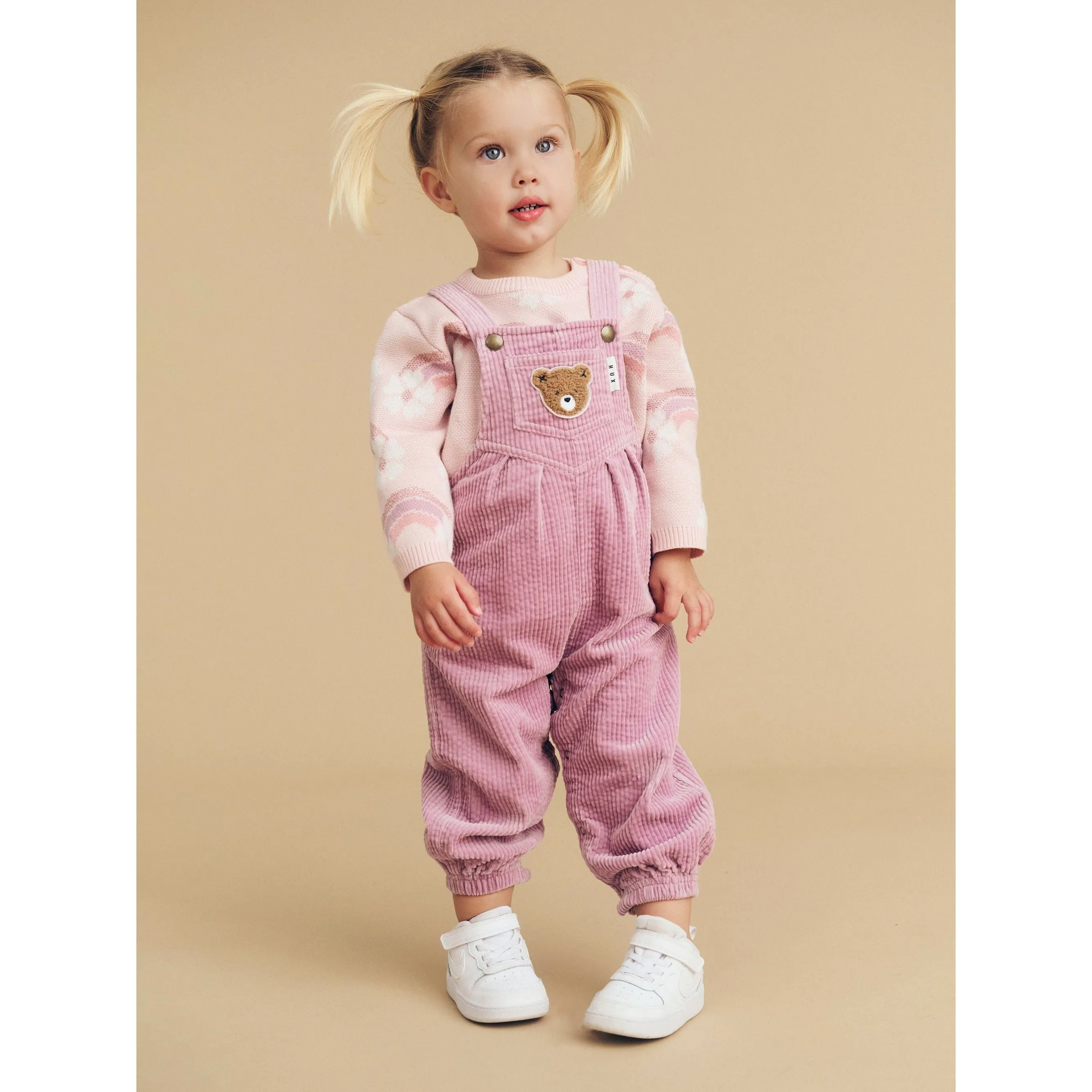 Orchid Cord Overalls