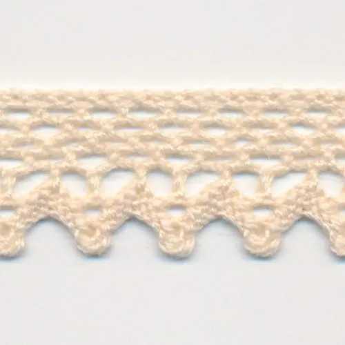 Organic Cotton Torchon Lace #00 Ecru