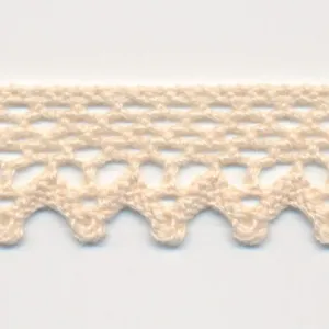 Organic Cotton Torchon Lace #00 Ecru