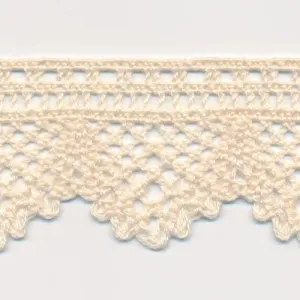 Organic Cotton Torchon Lace #00 Ecru