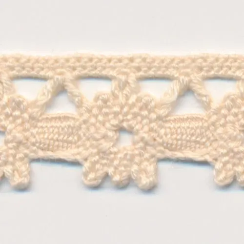 Organic Cotton Torchon Lace #00 Ecru