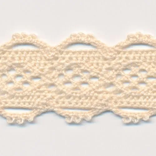 Organic Cotton Torchon Lace #00 Ecru