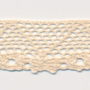 Organic Cotton Torchon Lace #00 Ecru