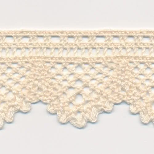 Organic Cotton Torchon Lace #00 Ecru