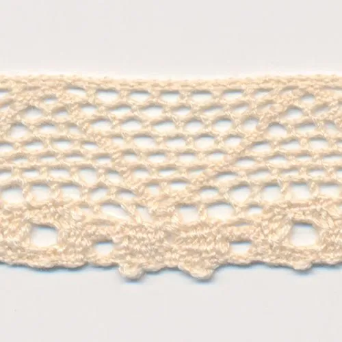 Organic Cotton Torchon Lace #00 Ecru