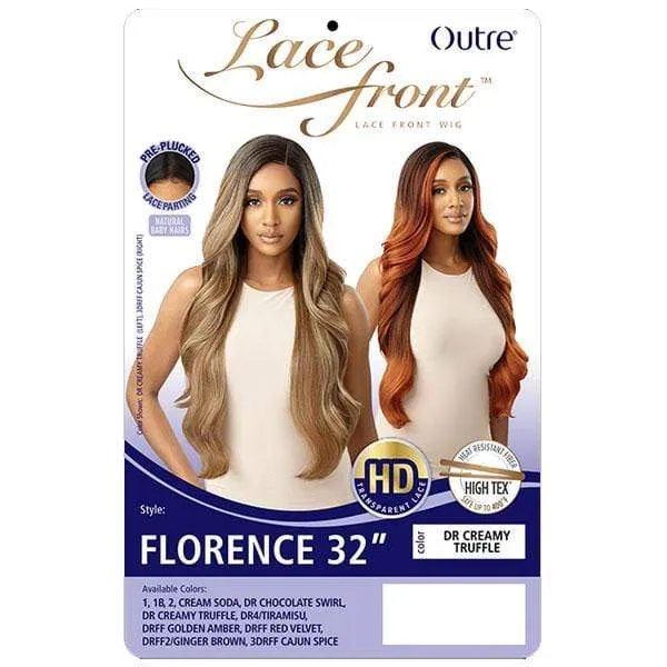 Outre Synthetic Swiss HD Lace Front Wig - FLORENCE 32"