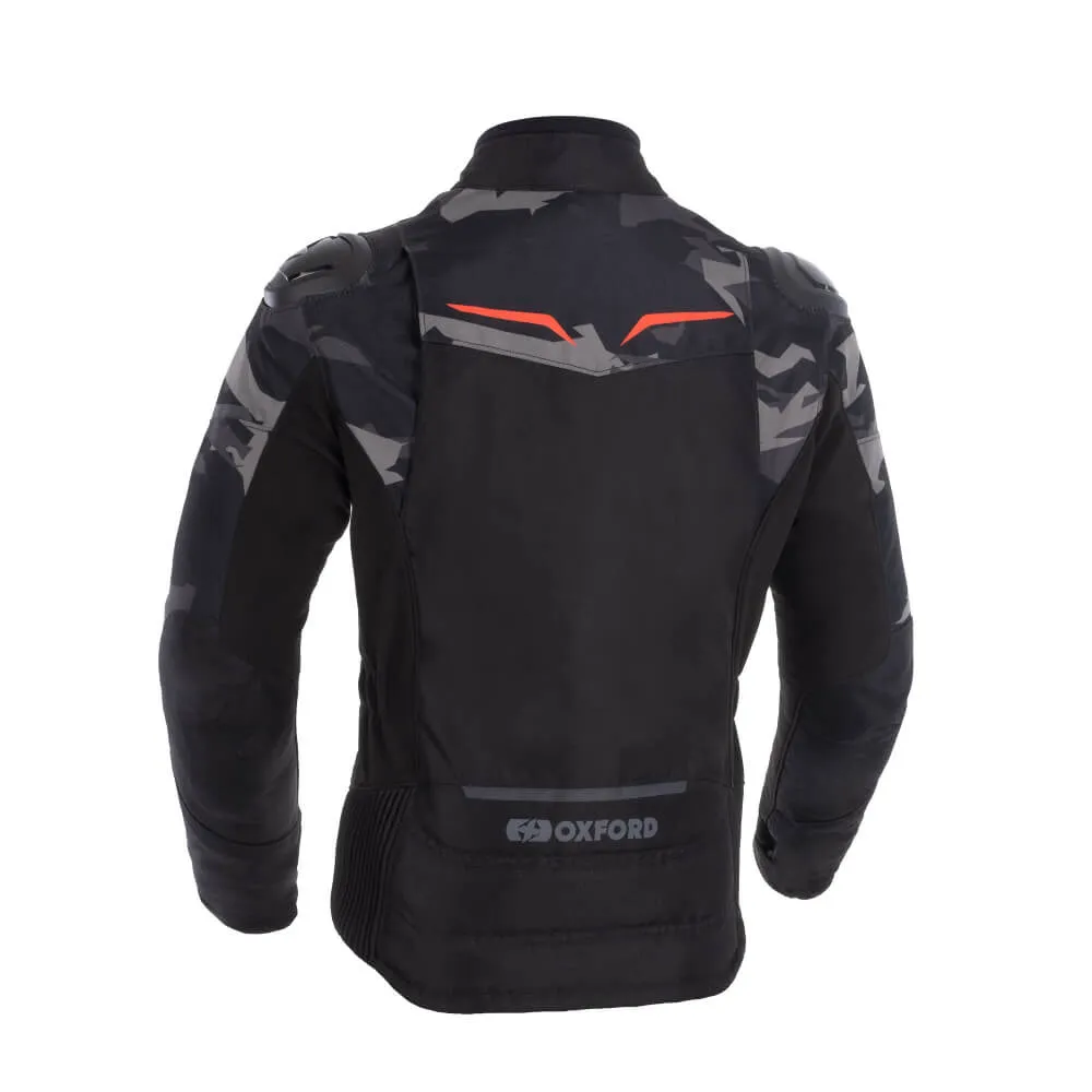 Oxford Omega 1.0 D2D WS Jacket Black / Cam / Red