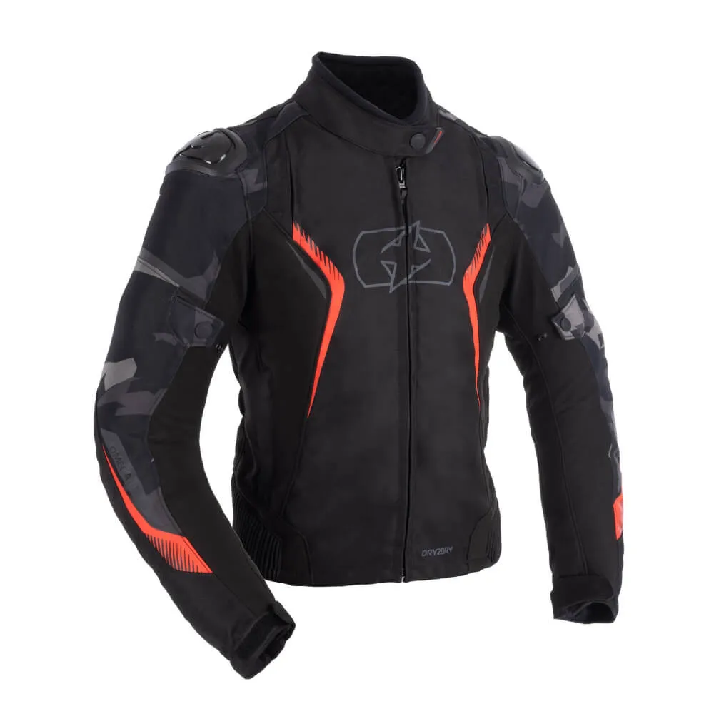 Oxford Omega 1.0 D2D WS Jacket Black / Cam / Red