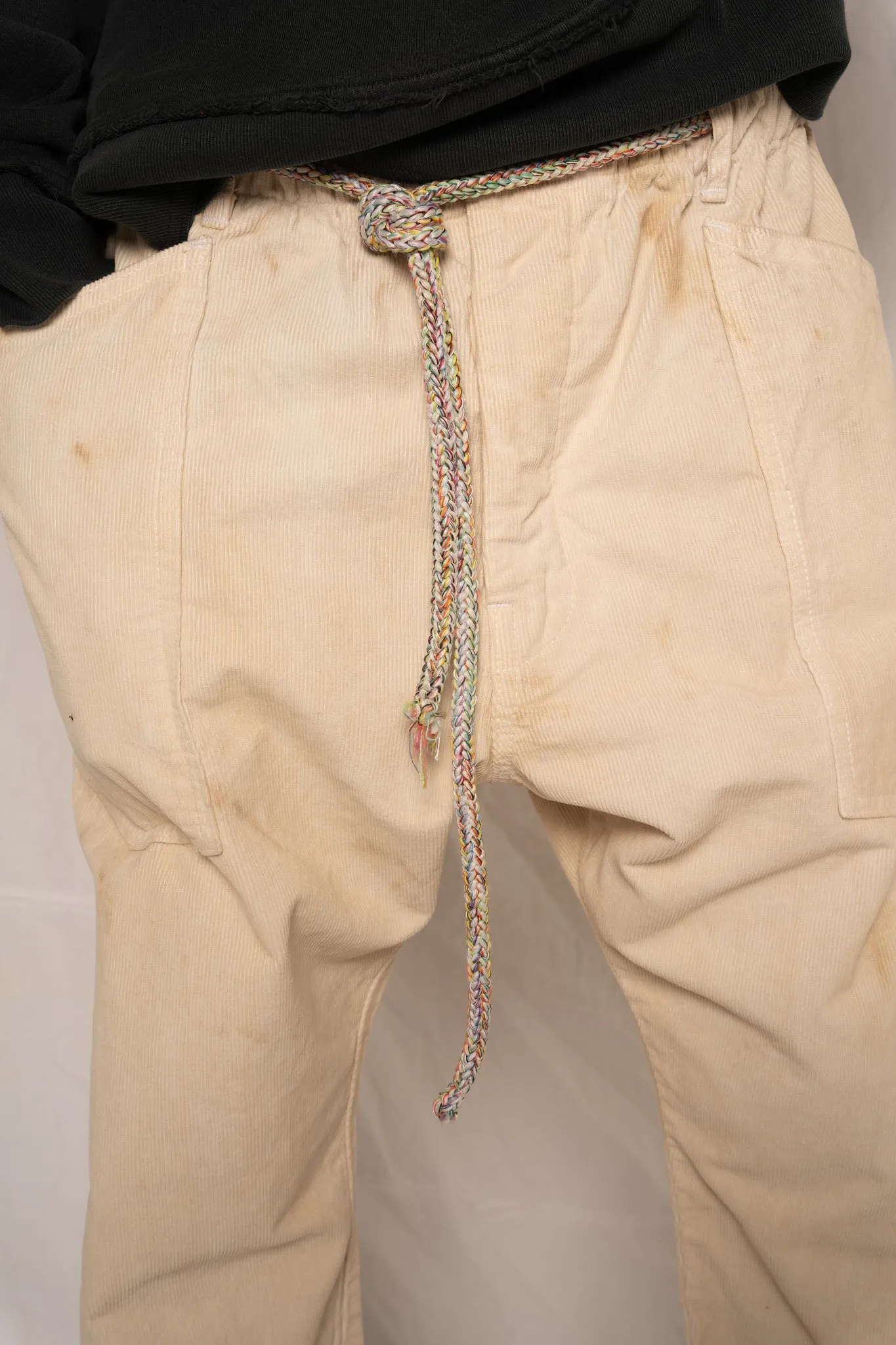 P38 Corduroy 16 Wales Uneven Dye Stone