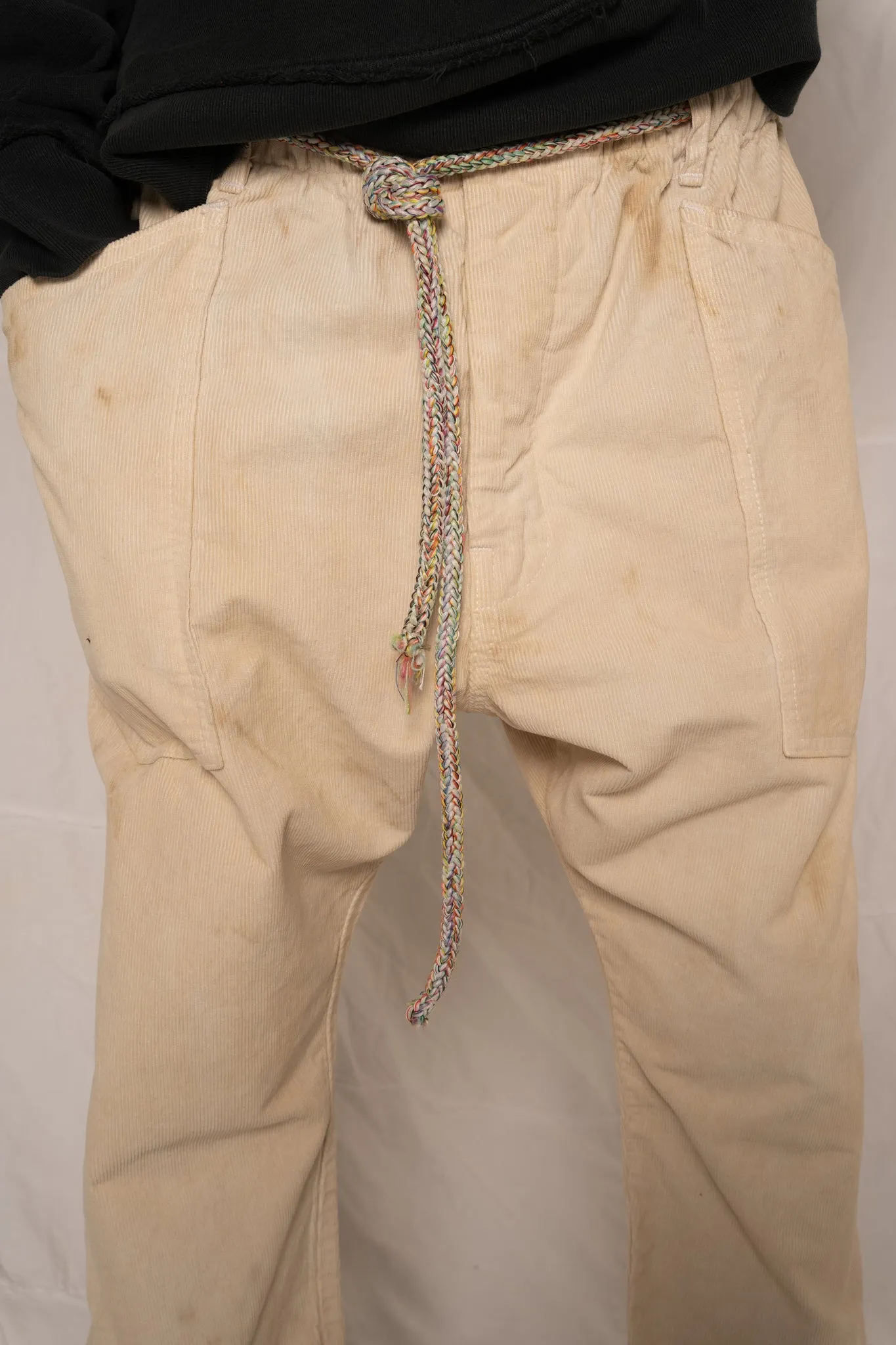 P38 Corduroy 16 Wales Uneven Dye Stone