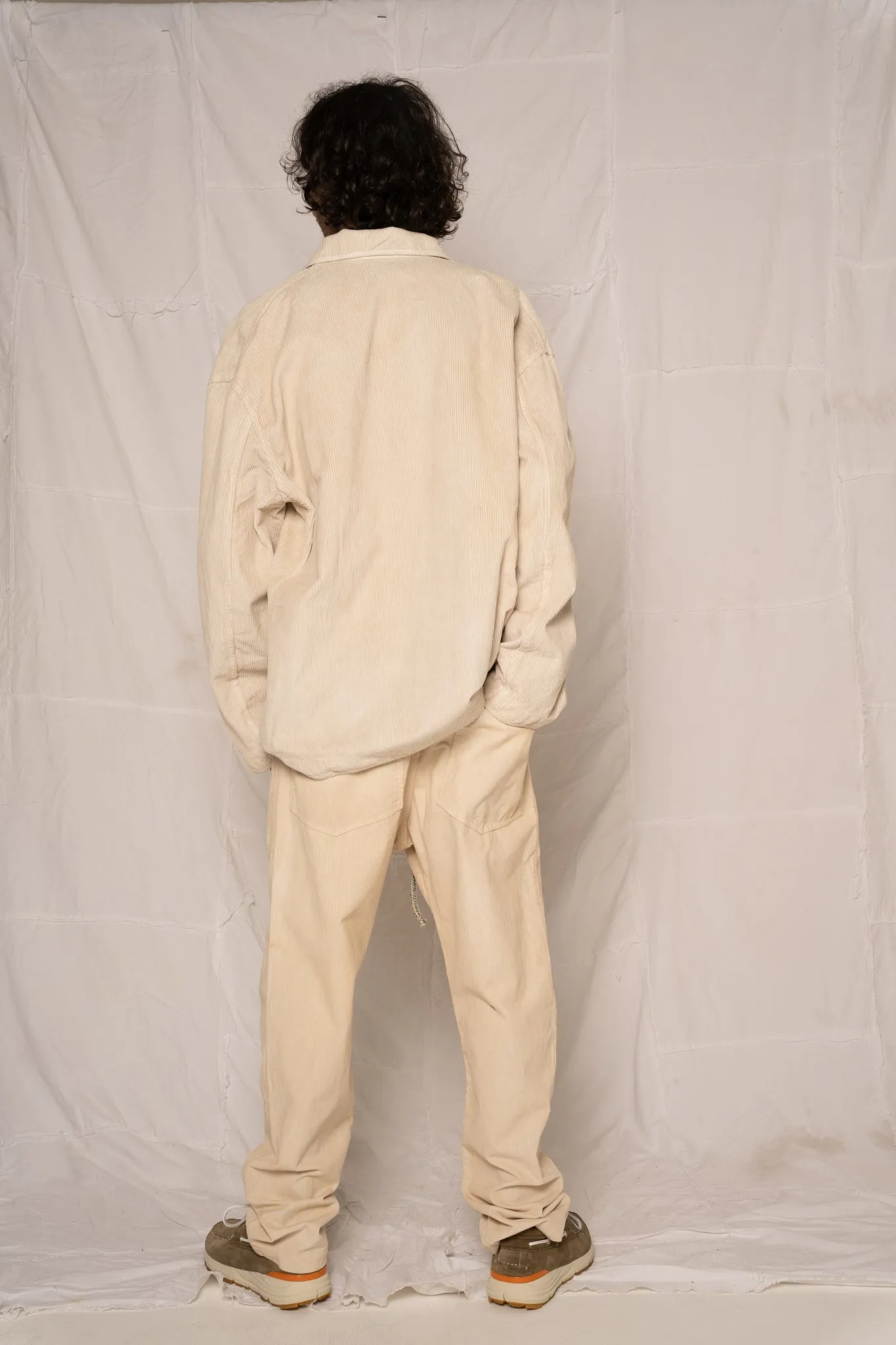 P38 Corduroy 16 Wales Uneven Dye Stone