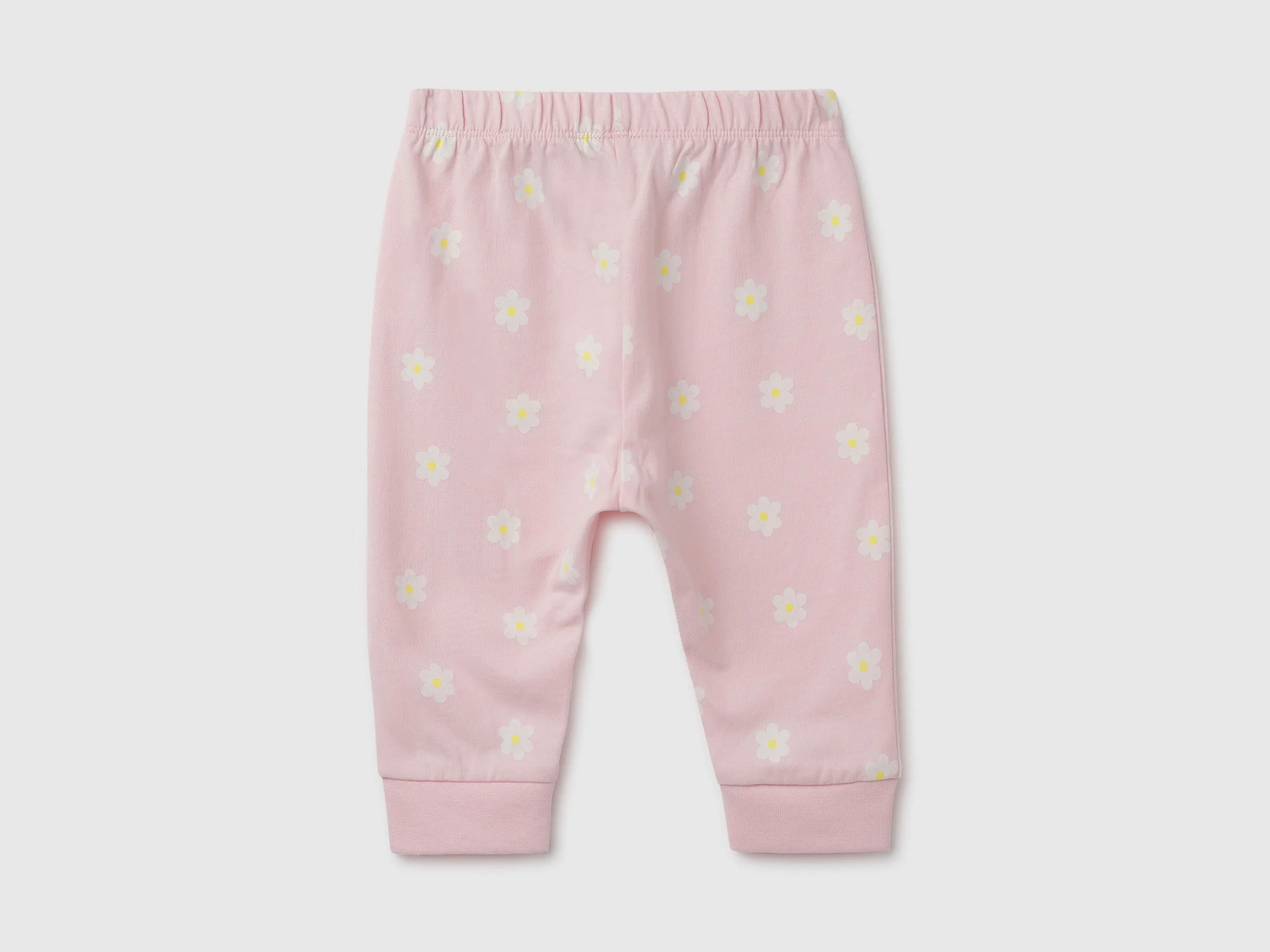 Pack of 2 Printed and Solid Regular Fit Baby Joggers