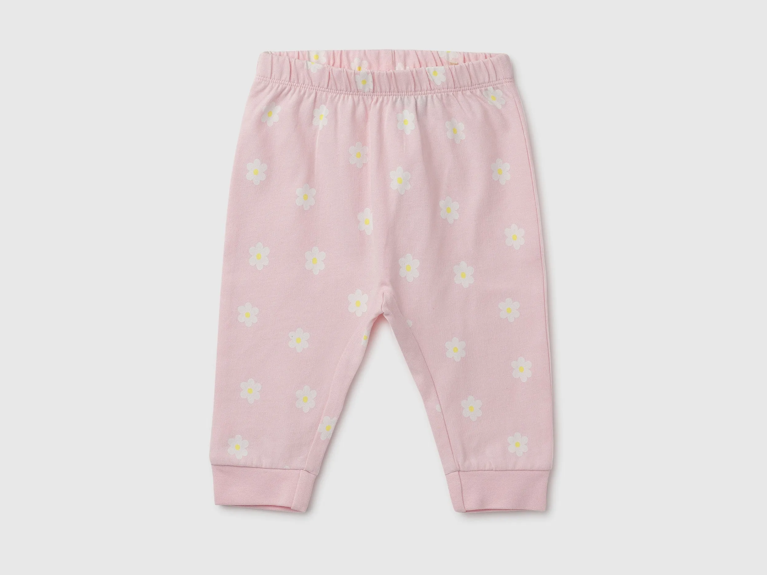 Pack of 2 Printed and Solid Regular Fit Baby Joggers