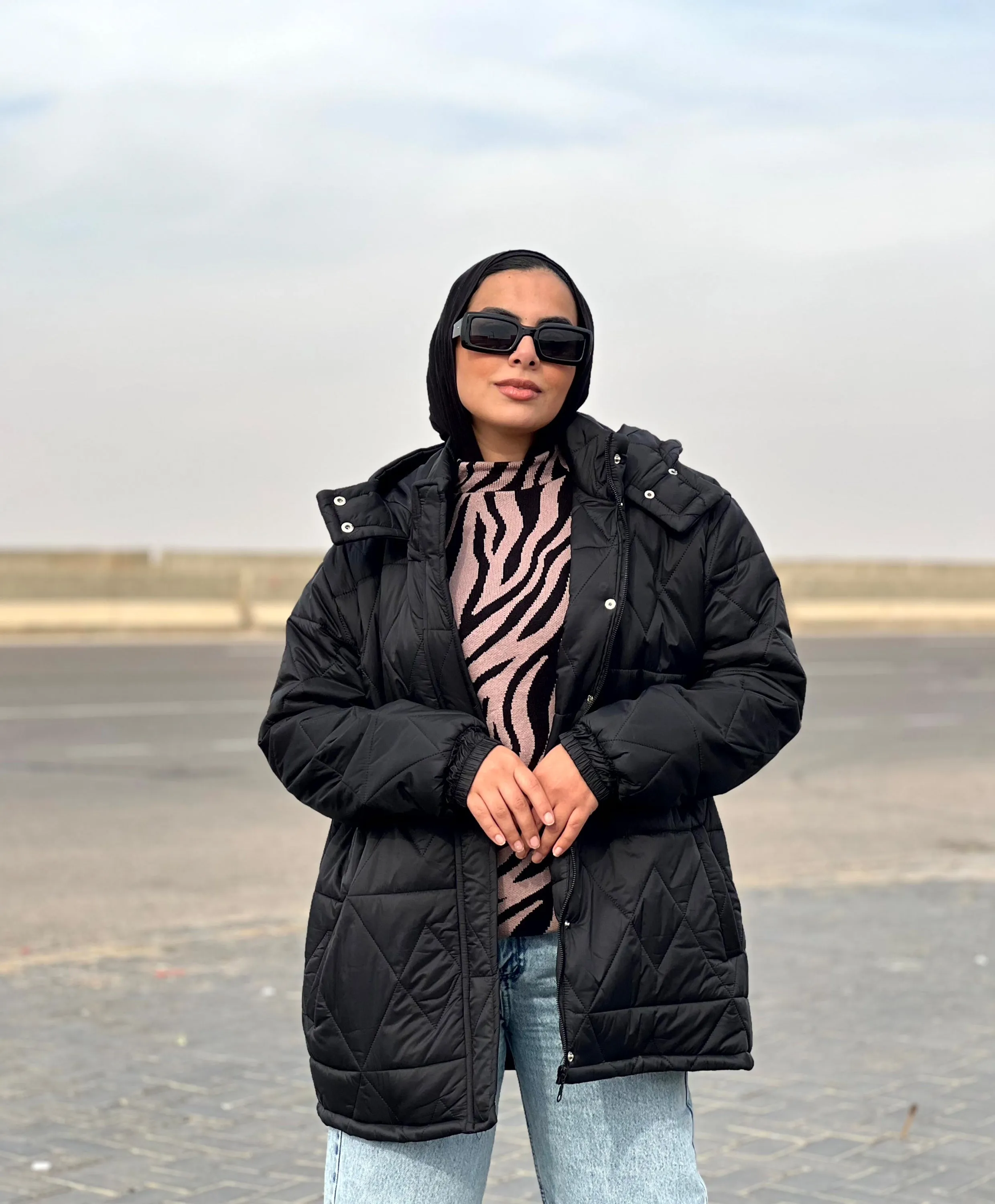 Padded Hooded Coat