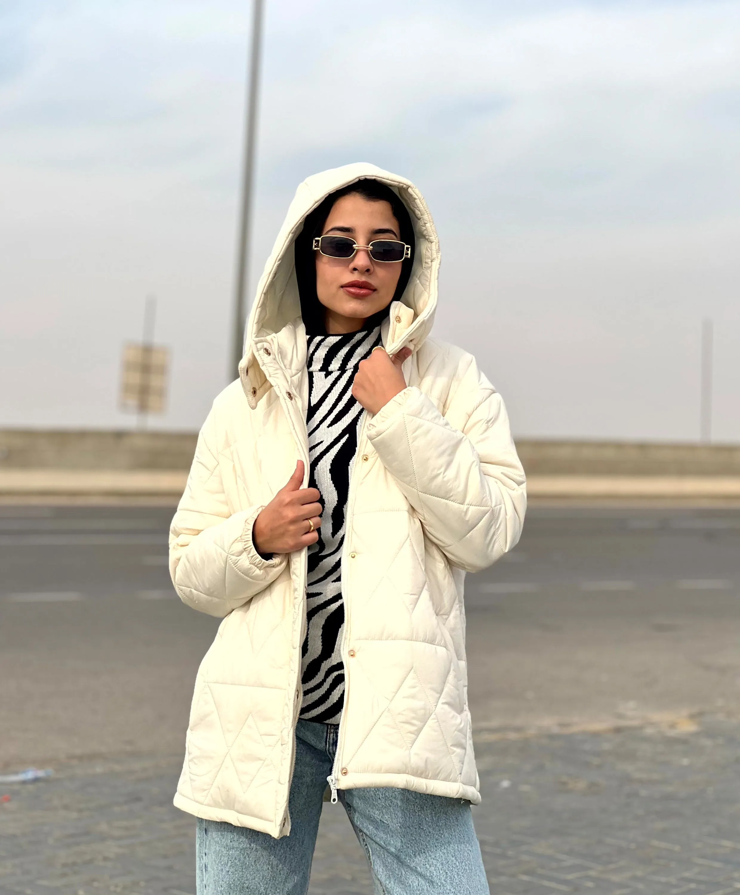 Padded Hooded Coat
