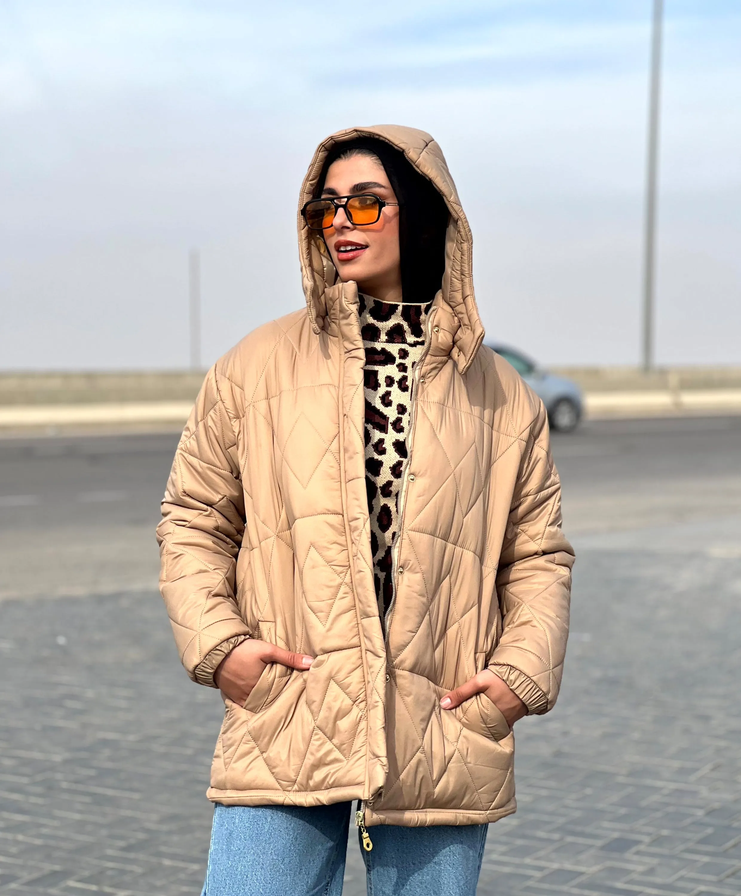 Padded Hooded Coat
