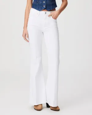 Paige Charlie Flare: Crisp White