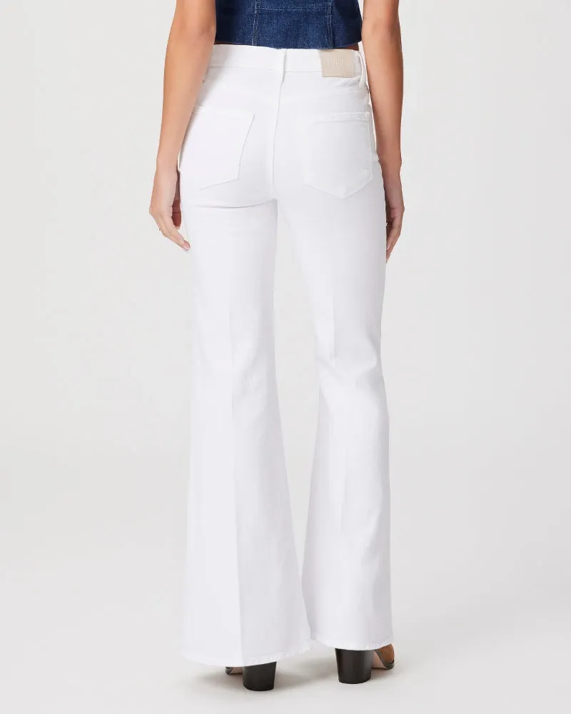 Paige Charlie Flare: Crisp White