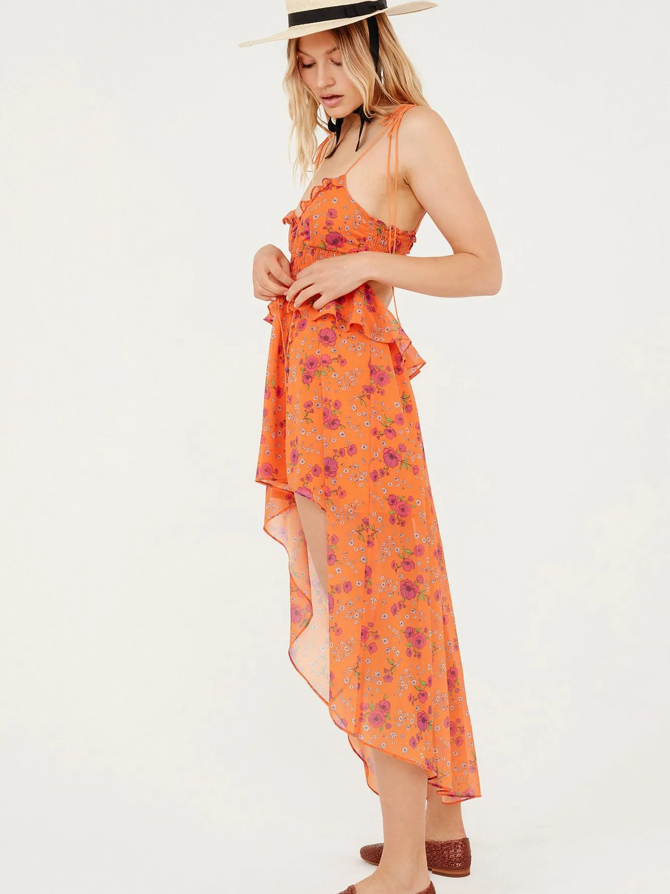 PEONY HIGH LOW DRESS