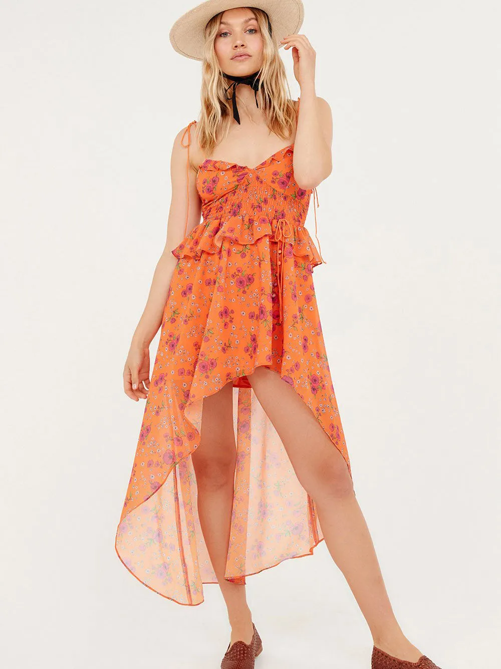 PEONY HIGH LOW DRESS