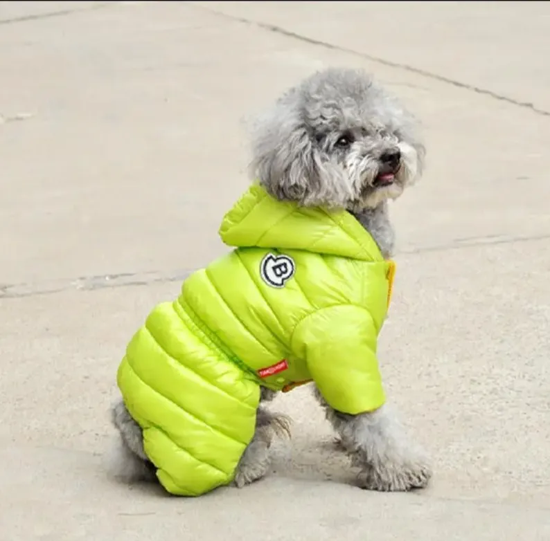 Pet Puffer Jacket - Luxury Warm Winter Snowsuit