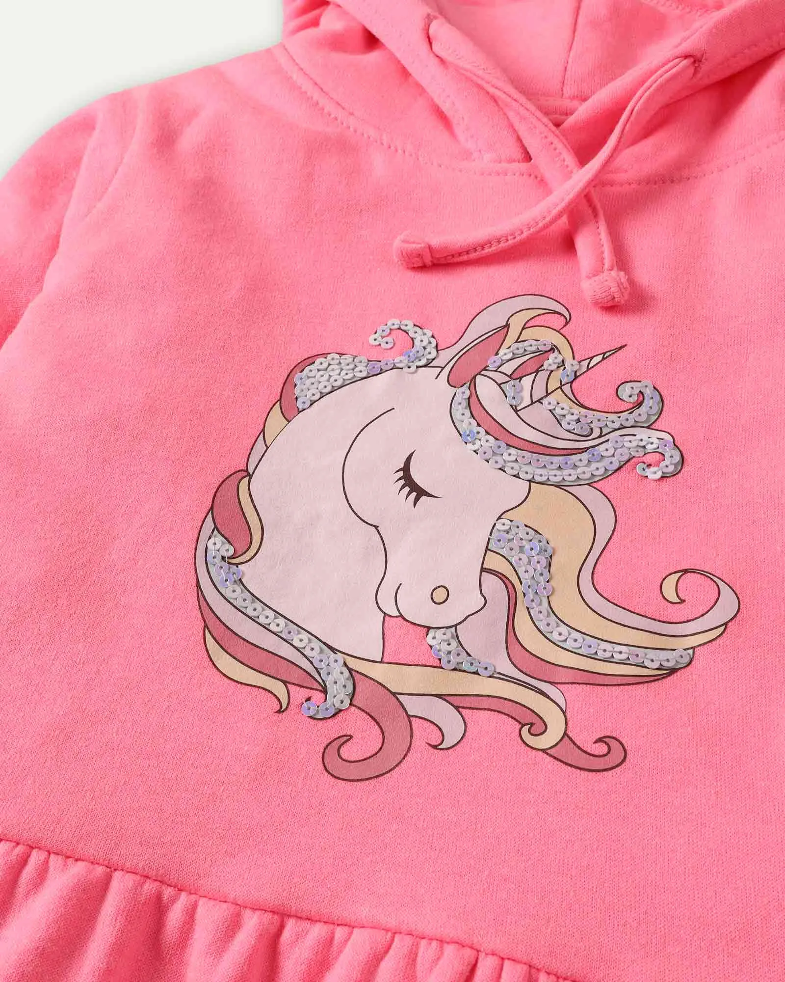 Pink Unicorn Hoodie