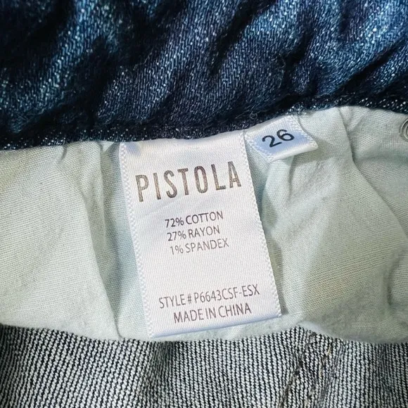 Pistola Cara Essex High Rise Vintage Skinny Jeans 26
