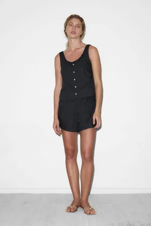 PJ Short Set in Black