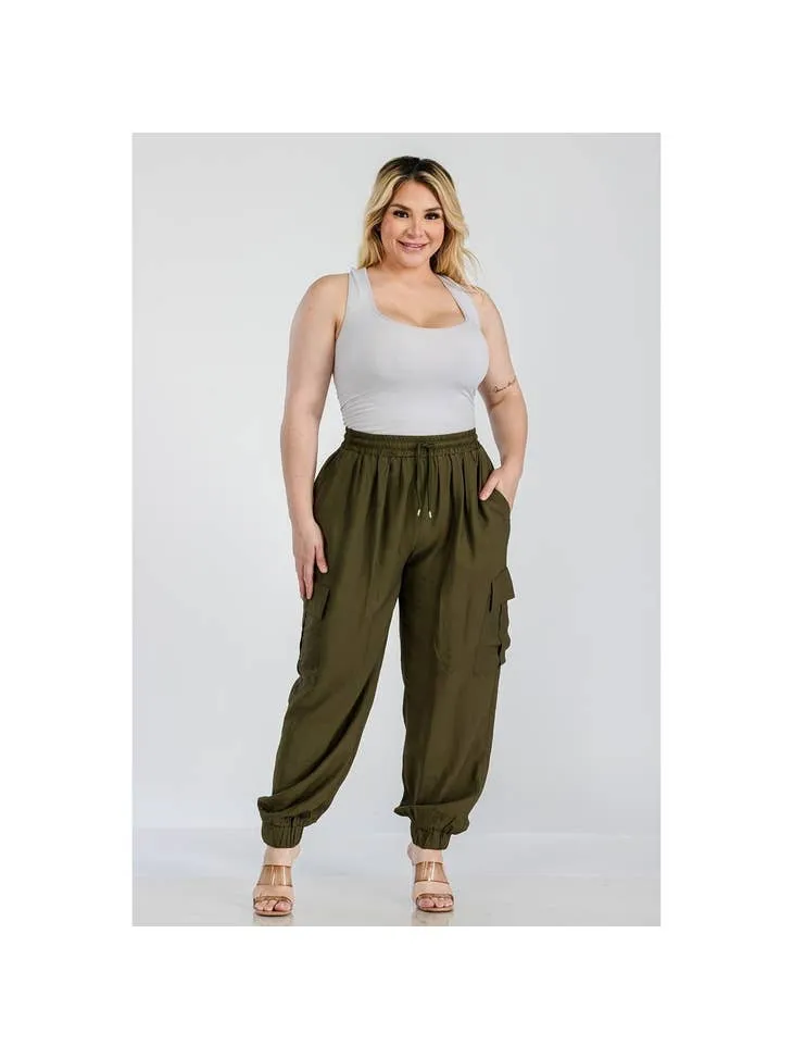 Plus Size Cargo Pants