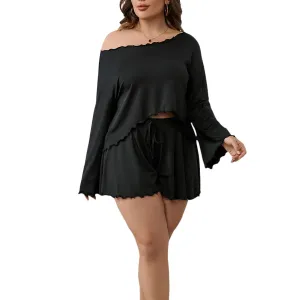 Plus Size Elastic Top