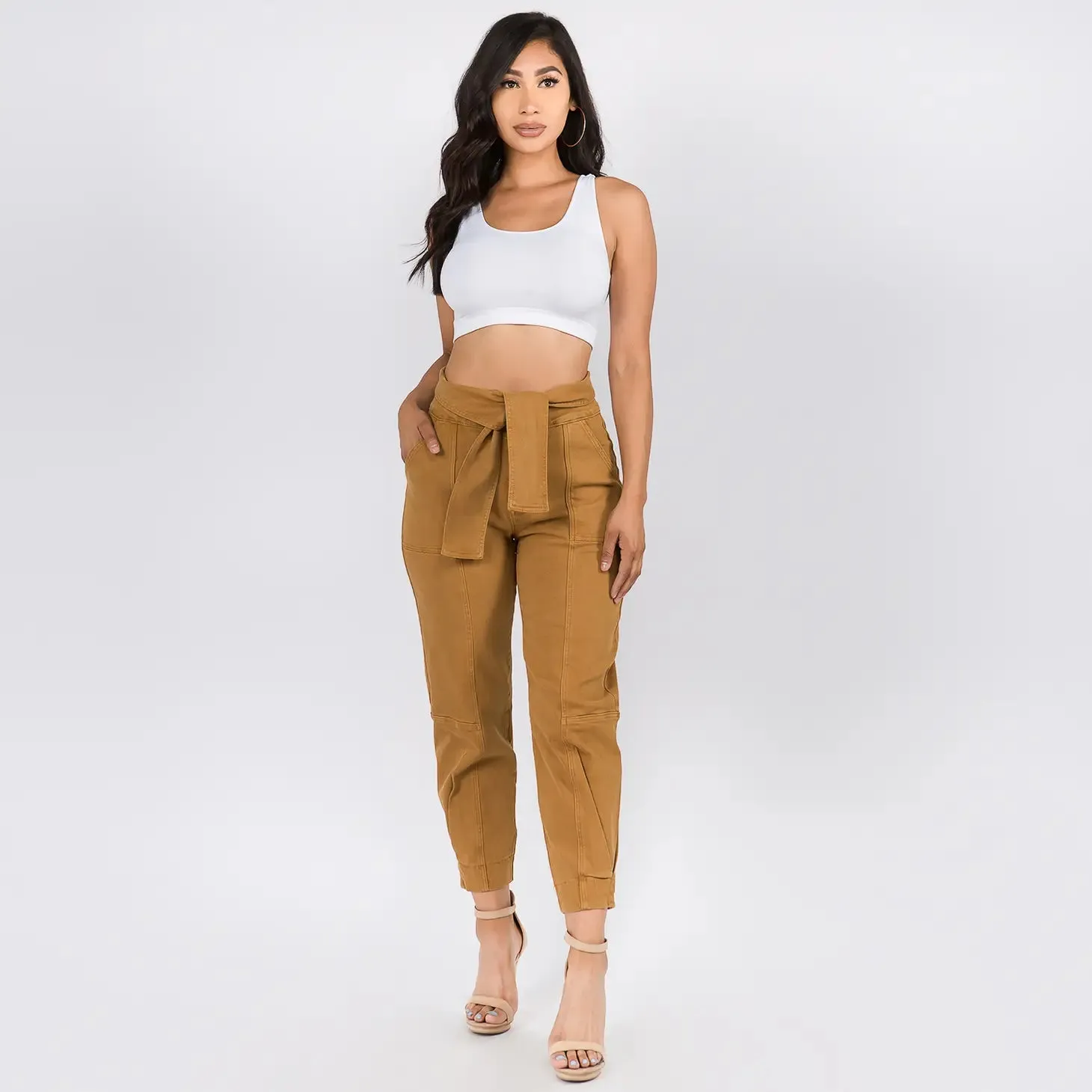 Plus Sized High-Waist Pants