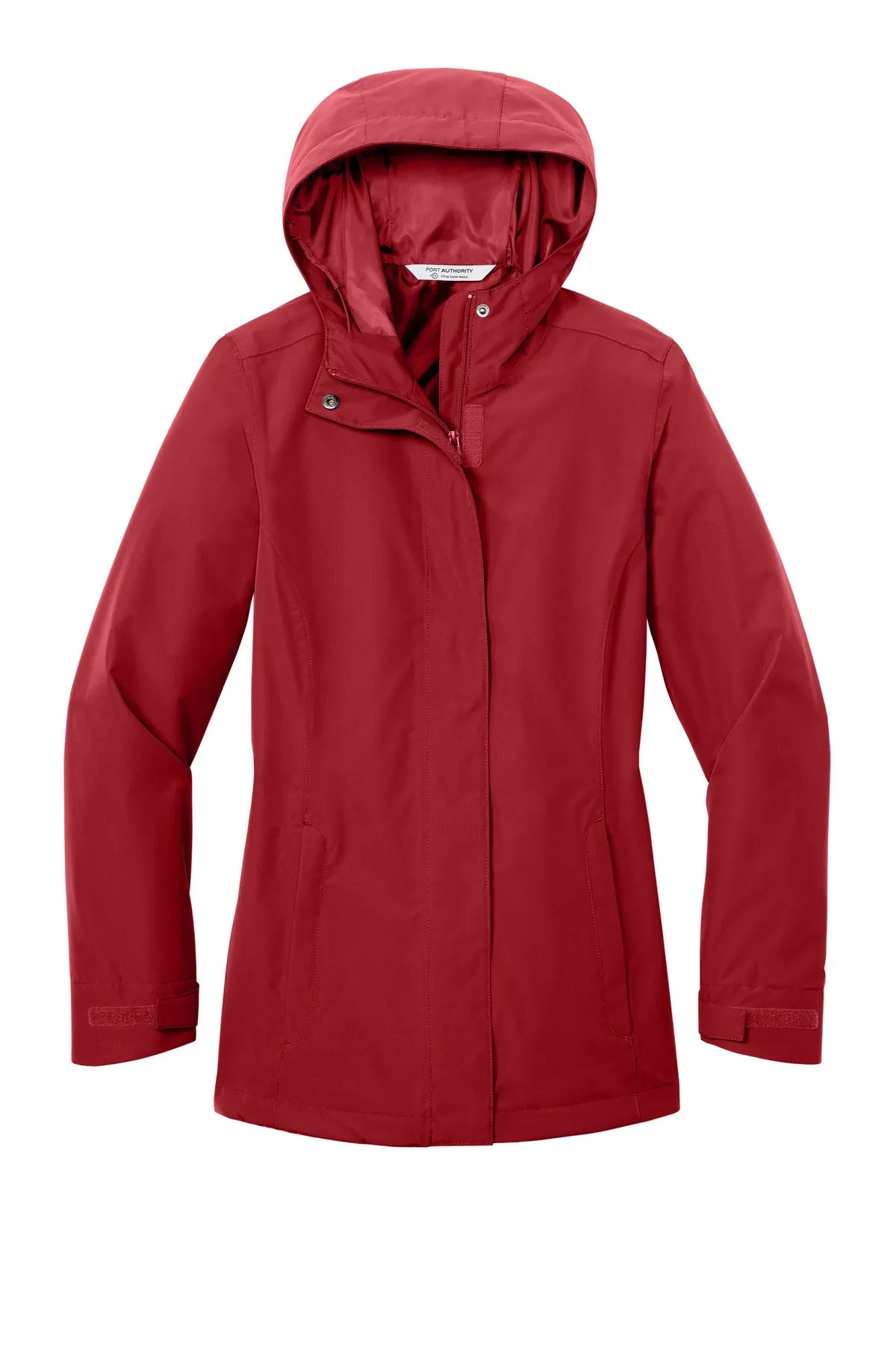Port Authority Women's C-FREE Rain Jacket L714 Rich Red
