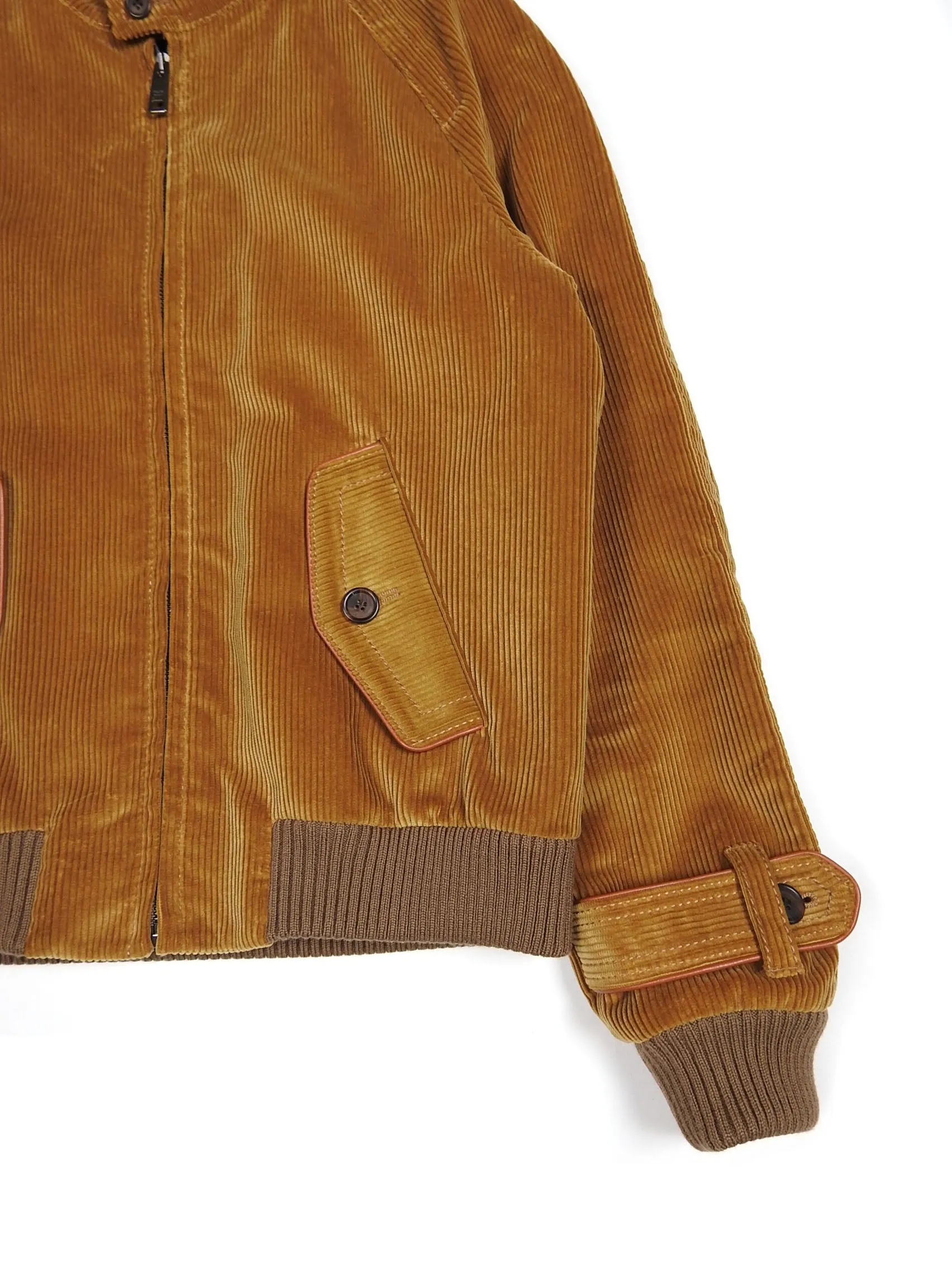 Prada Brown Corduroy Jacket Size 48