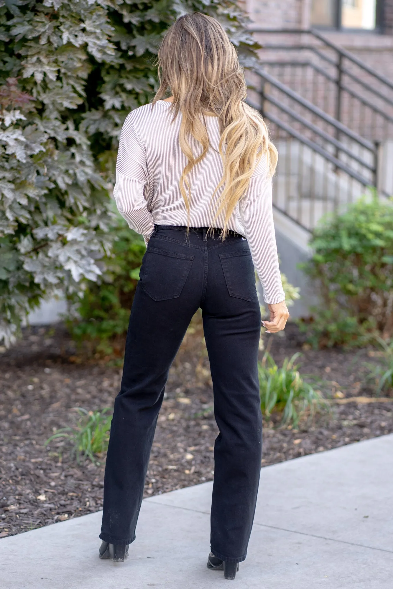 Princess High Rise Straight Leg