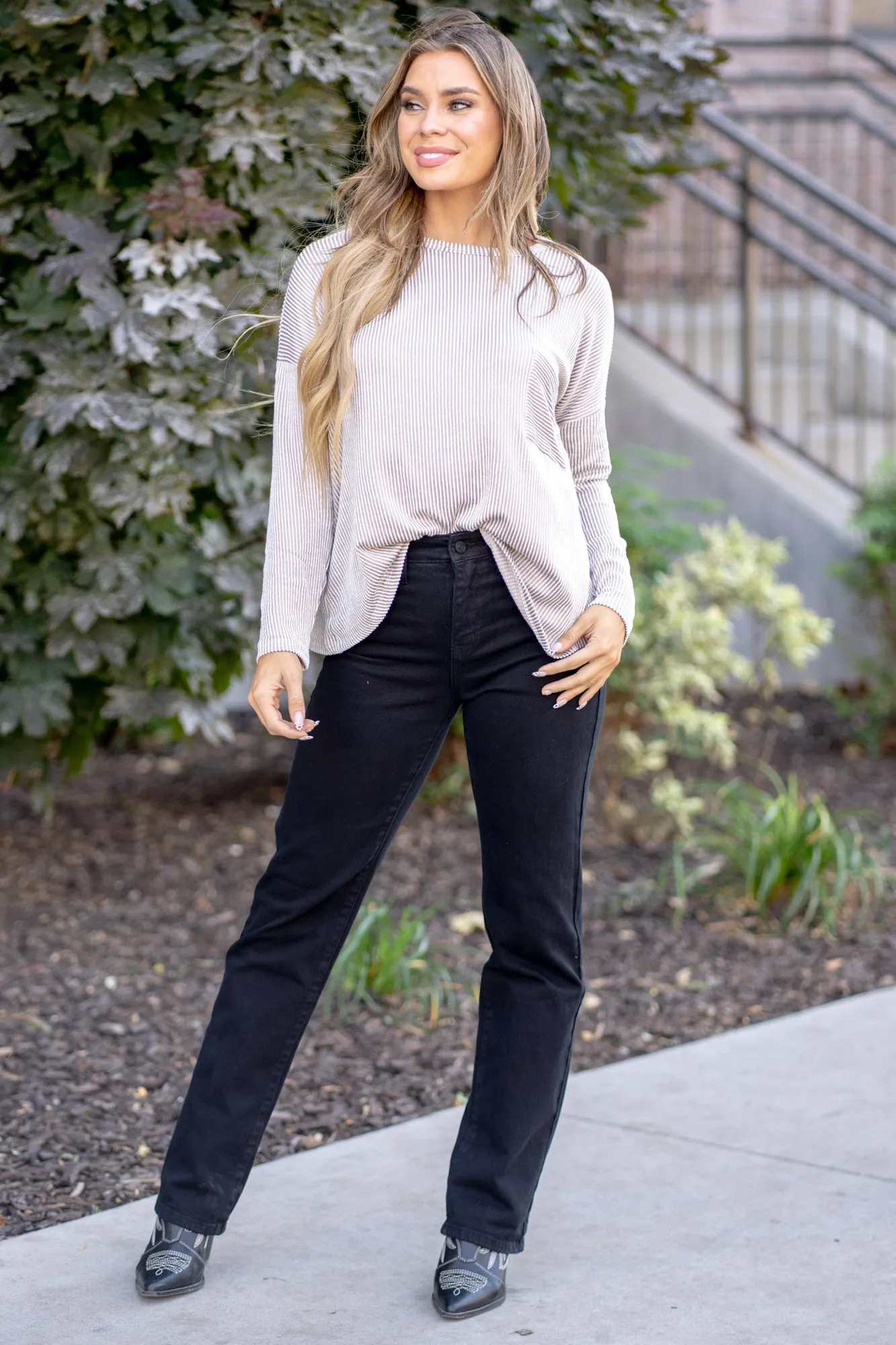 Princess High Rise Straight Leg