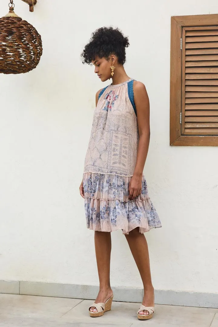 PRINT PATCHWORK- BLUE STORY