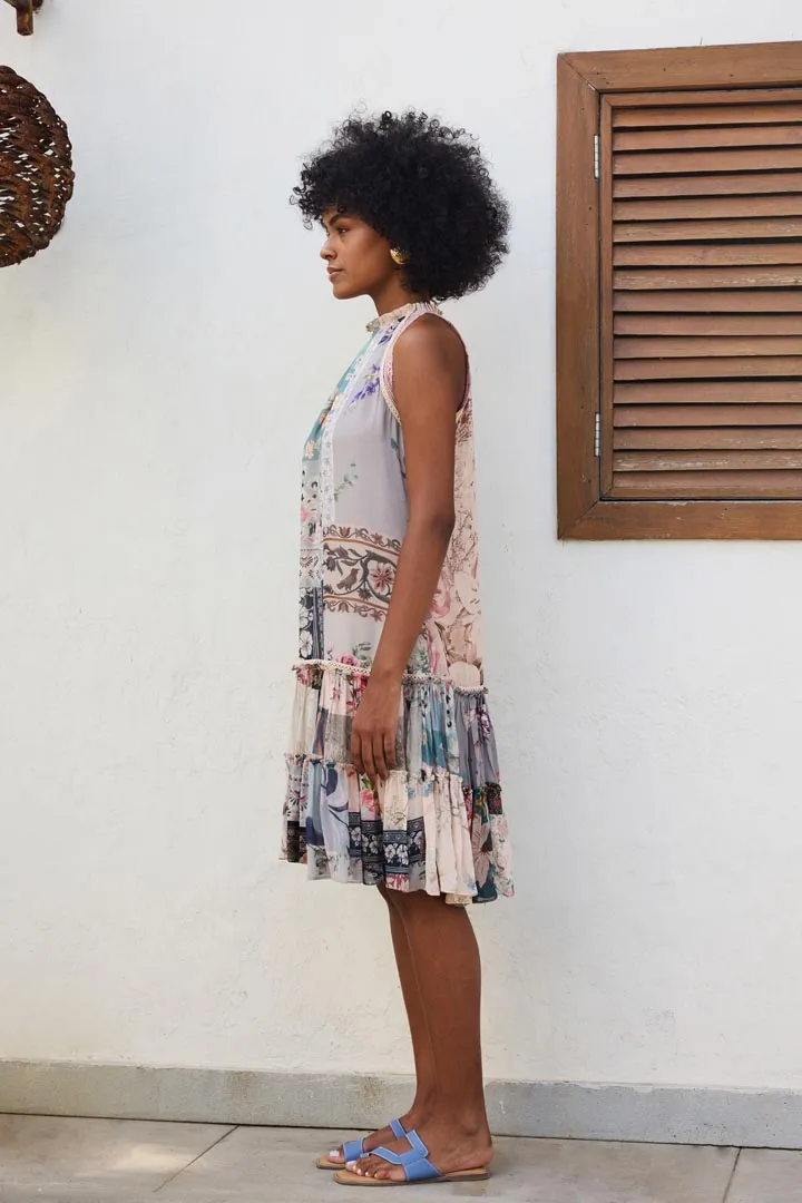 PRINT PATCHWORK- GREEN STORY