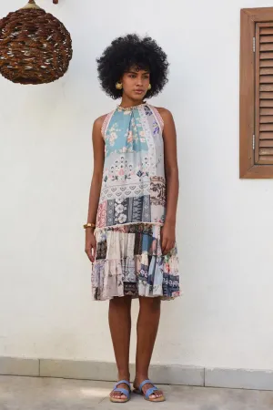 PRINT PATCHWORK- GREEN STORY