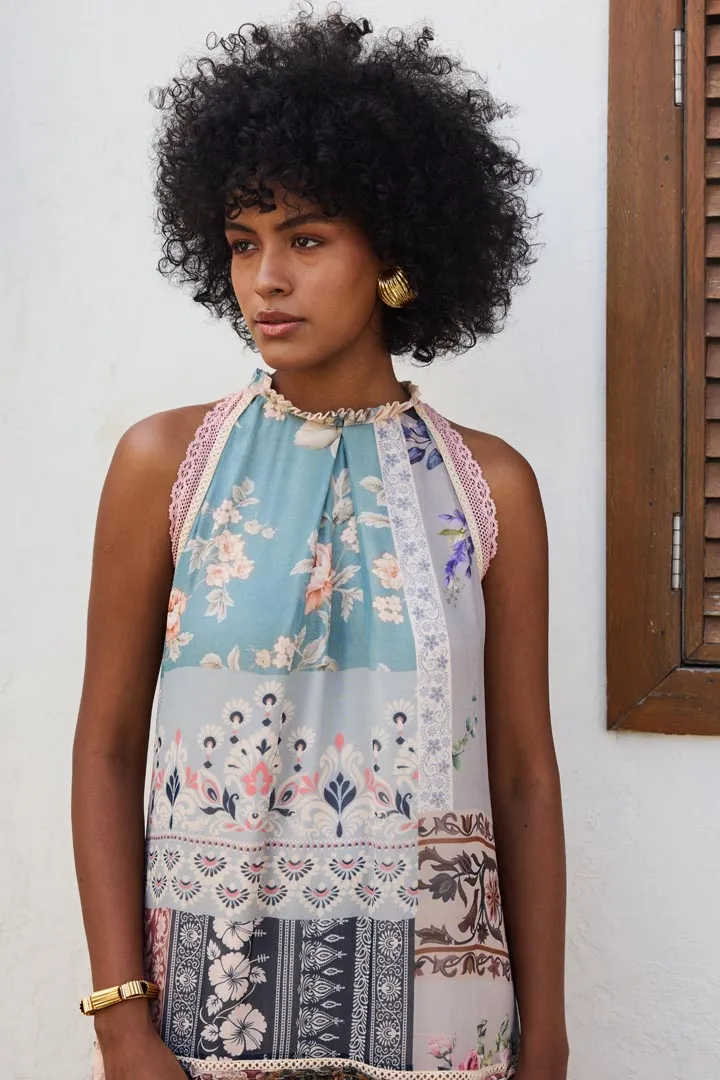 PRINT PATCHWORK- GREEN STORY